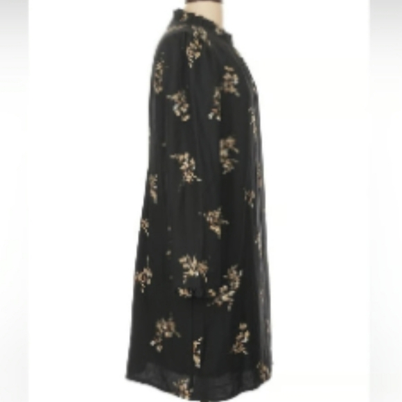 NWT Women's J.Crew Ruffleneck Floral Shift Dress - Picture 7 of 12